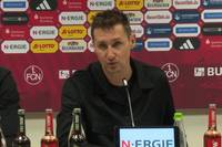 Miroslav Klose ist der neue Trainer des 1. FC Nürnberg auf seiner Vorstellungspressekonferenz spricht er über DFB-Trainingskeeper Jan Reichert und Manuel Neuer.
