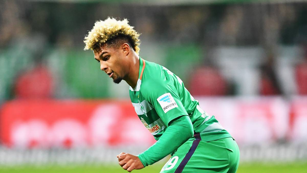 Immer wieder Gnabry: Der damalige Bremer hatte auch mal längeres Haar 