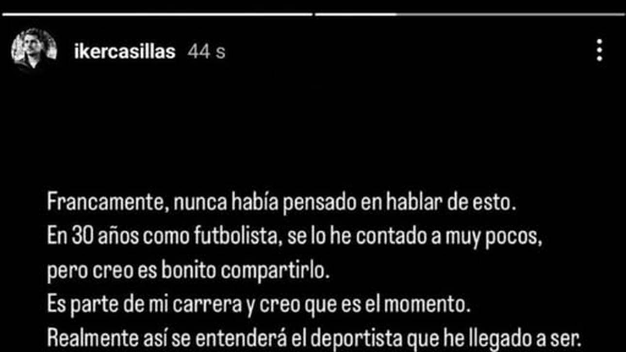 Iker Casillas löschte einen Instagram-Post wieder