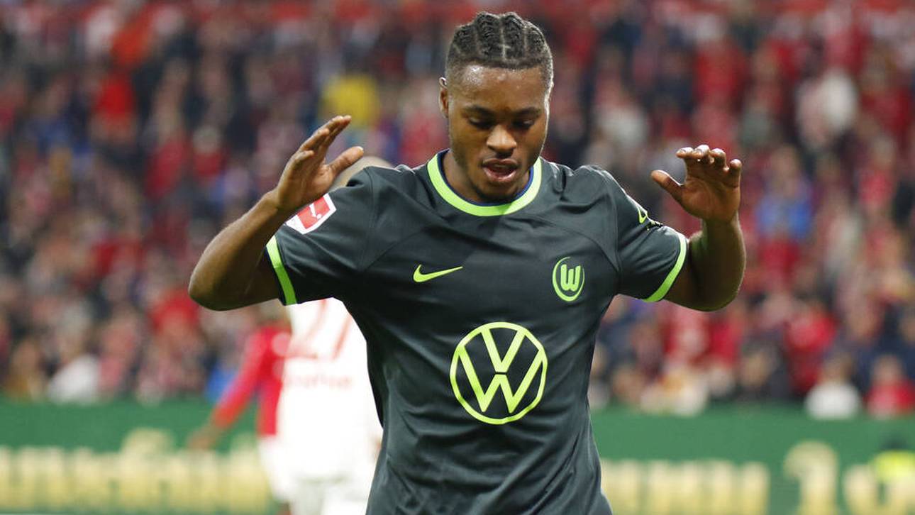 Baku mit dem Tor zum 3:0 Entstand für den VfL Wolfsburg