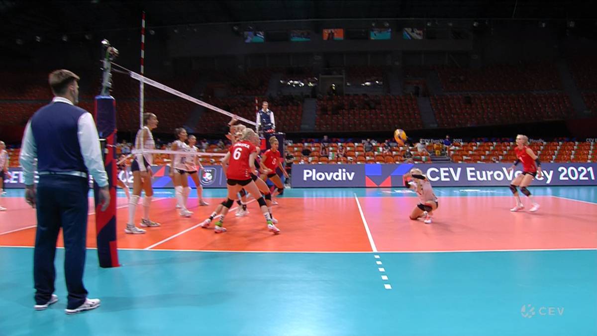Deutschland - Griechenland (3:0): Highlights im Video | Volleyball-EM der Frauen