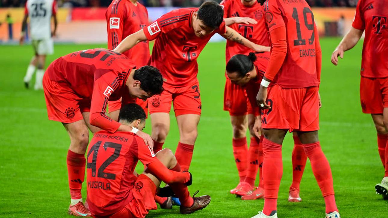 Schreckmoment um Musiala