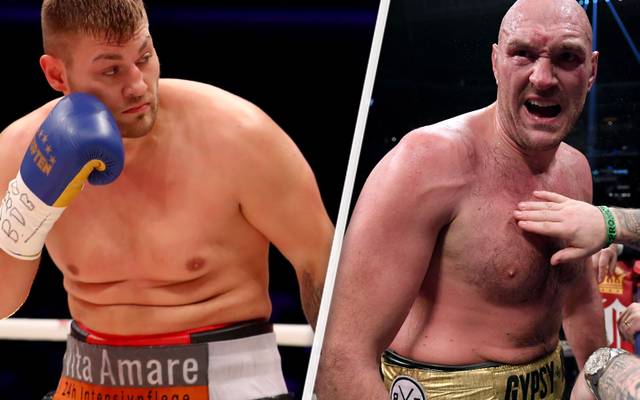 Boxen Tyson Fury Vor Duell Mit Tom Schwarz Wilder Muss Warten