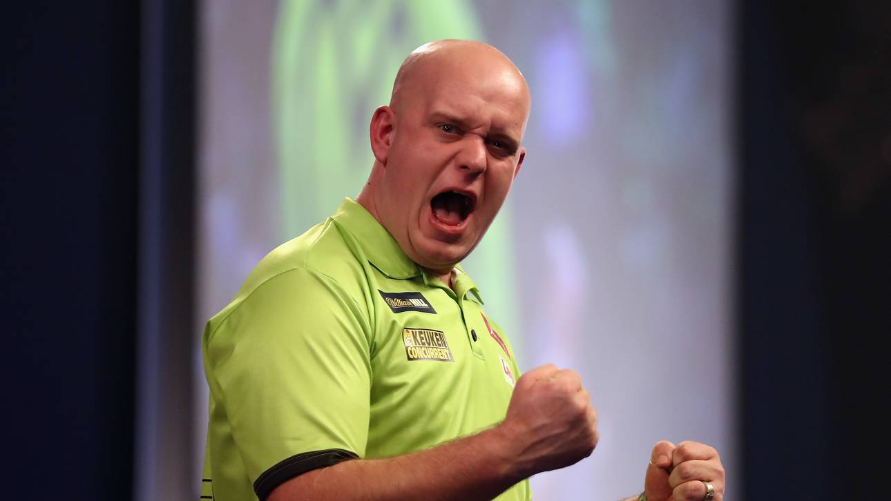 SPORT1-User tippen auf van Gerwen