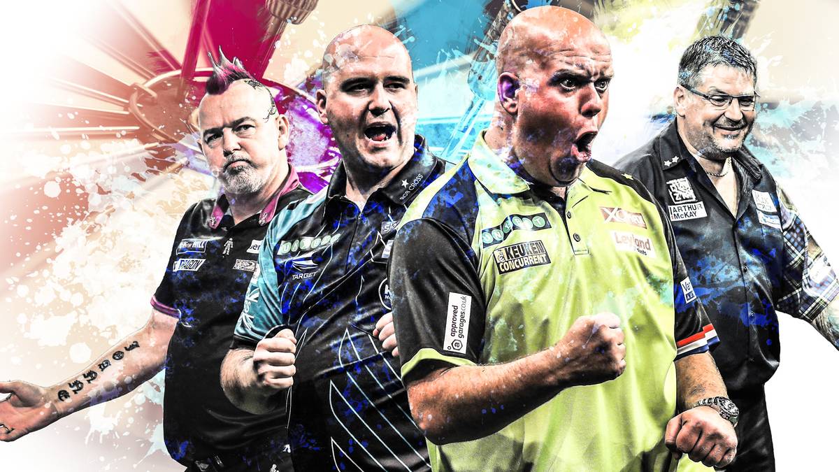 Rob Cross geht bei der Darts-WM 2019 als Titelverteidiger an den Start, Michael van Gerwen als die Nummer eins der Weltrangliste. Wer sonst noch zu den Darts-Größen zählt? SPORT1 stellt die größten Stars vor