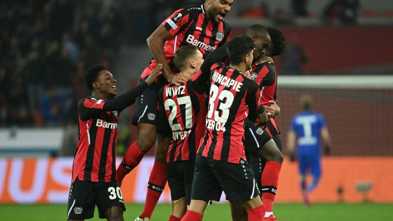 Doppelpack von Diaby: Leverkusen dicht vor Achtelfinaleinzug