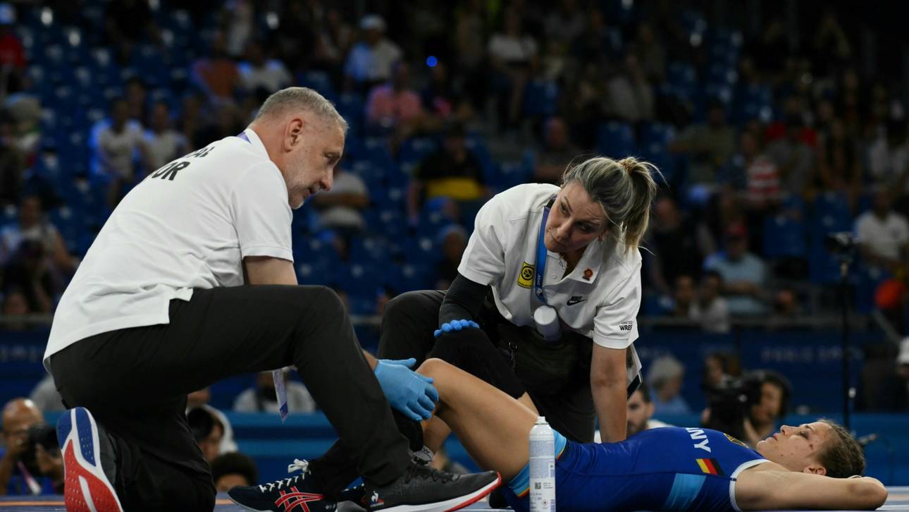 Deutsche verletzt sich in Bronzekampf