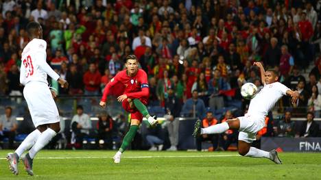 Cristiano Ronaldo brachte Portugal per Freistoß erstmals in Front