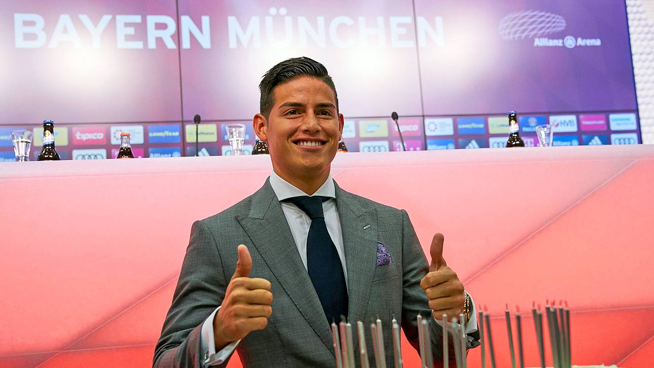 Das verdient James bei den Bayern