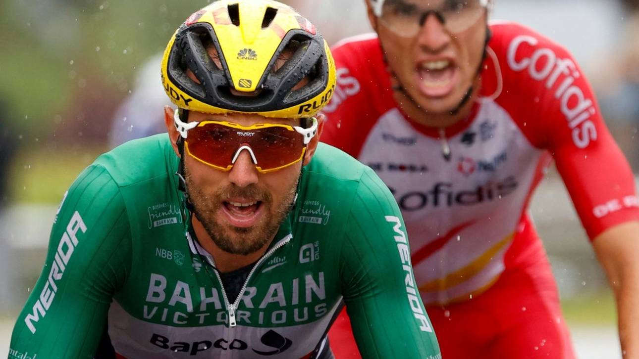 Nach Kollaps: Colbrelli mit Defibrillator