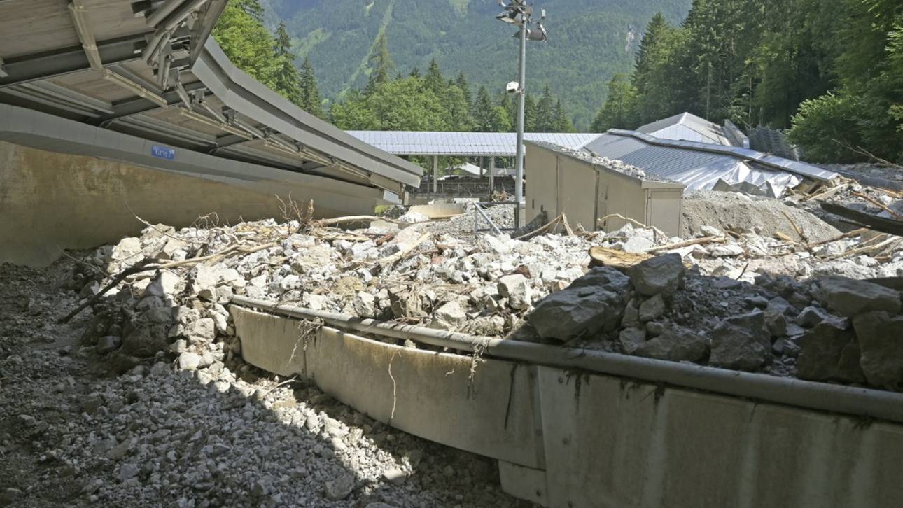 Wiederaufbau am Königssee läuft an
