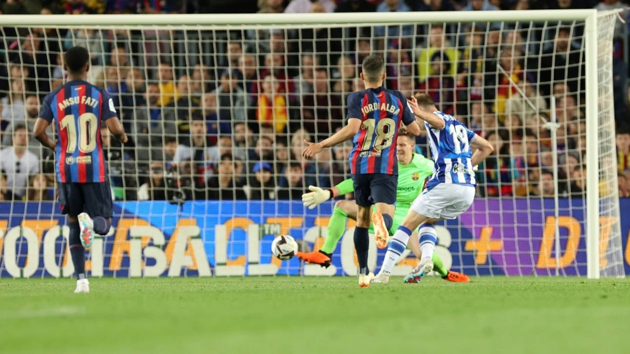 Barca verliert erstes Spiel als Meister