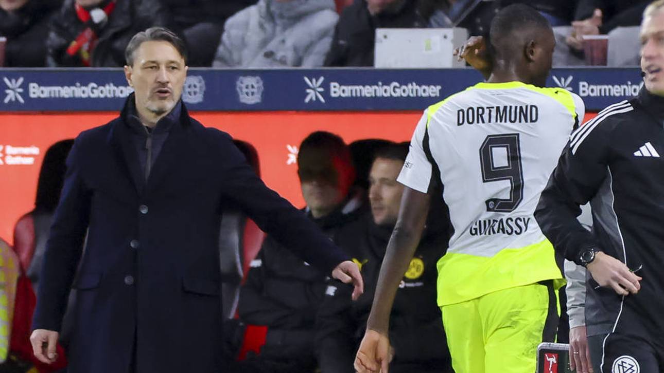 Serhou Guirassy (r.) verweigerte Niko Kovac (l.) den Handschlag
