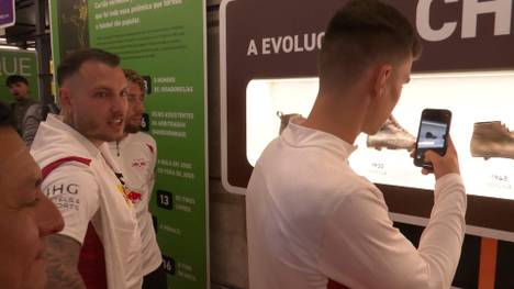 RB Leipzig ist nach dem Saisonende auf Marketing-Reise in Sao Paulo. Dort steht ein Besuch im Fußball-Museum auf dem Programm.