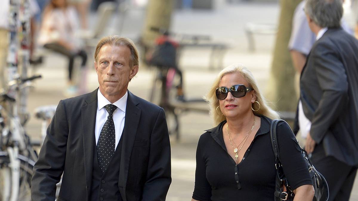 Christoph Daum mit seiner Ehefrau