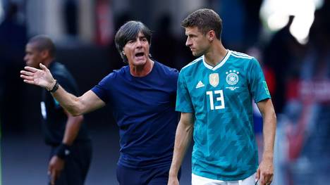 Bundestrainer Joachim Löw setzt in der Nationalmannschaft nicht mehr auf Thomas Müller