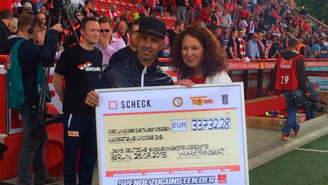 Union-Fans sammeln für guten Zweck
