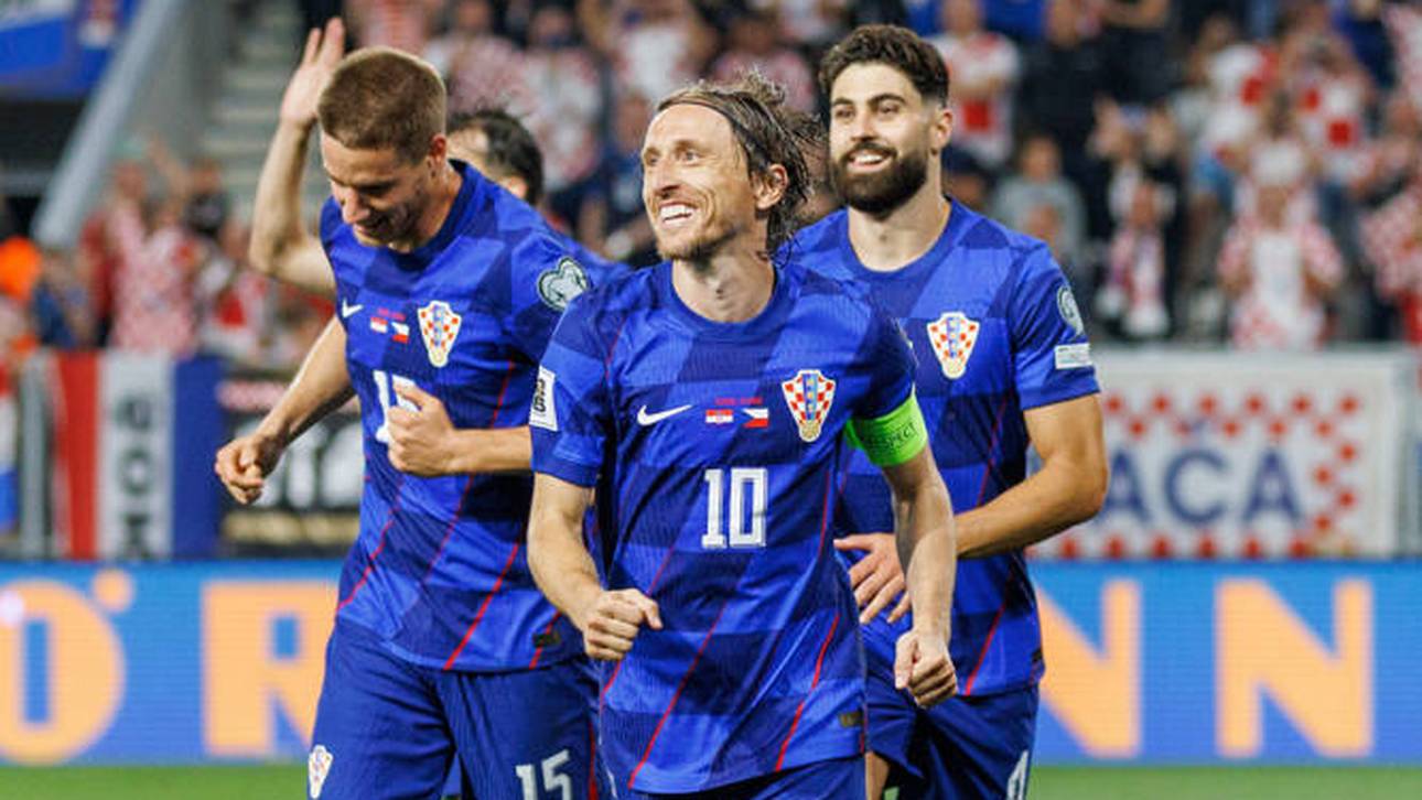 Kroatiens Altstars zerlegen Tschechien