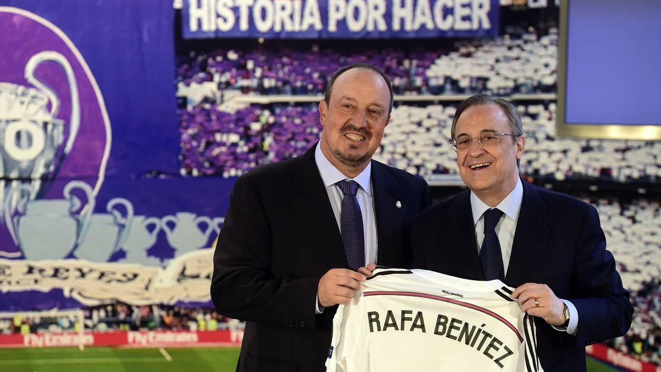 Benitez bei Real vorgestellt