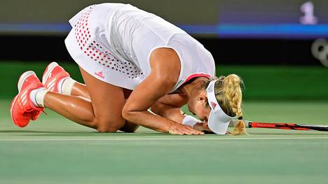 Angelique Kerber könnte erstmals seit 1988 Tennis-Gold für Deutschland holen