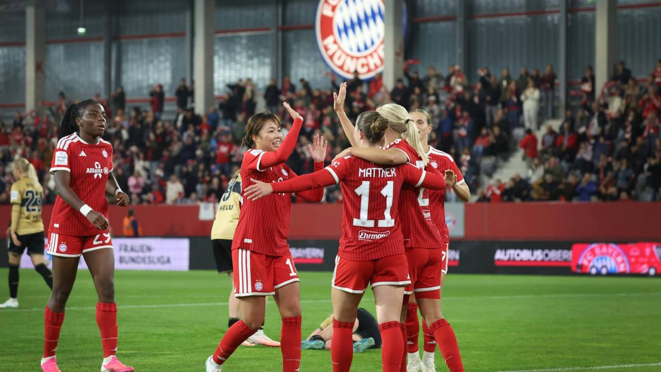 Souveräne Bayern-Frauen behalten gegen VfB weiße Weste