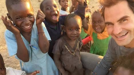 Roger Federer engagiert sich für Kinder in Malawi