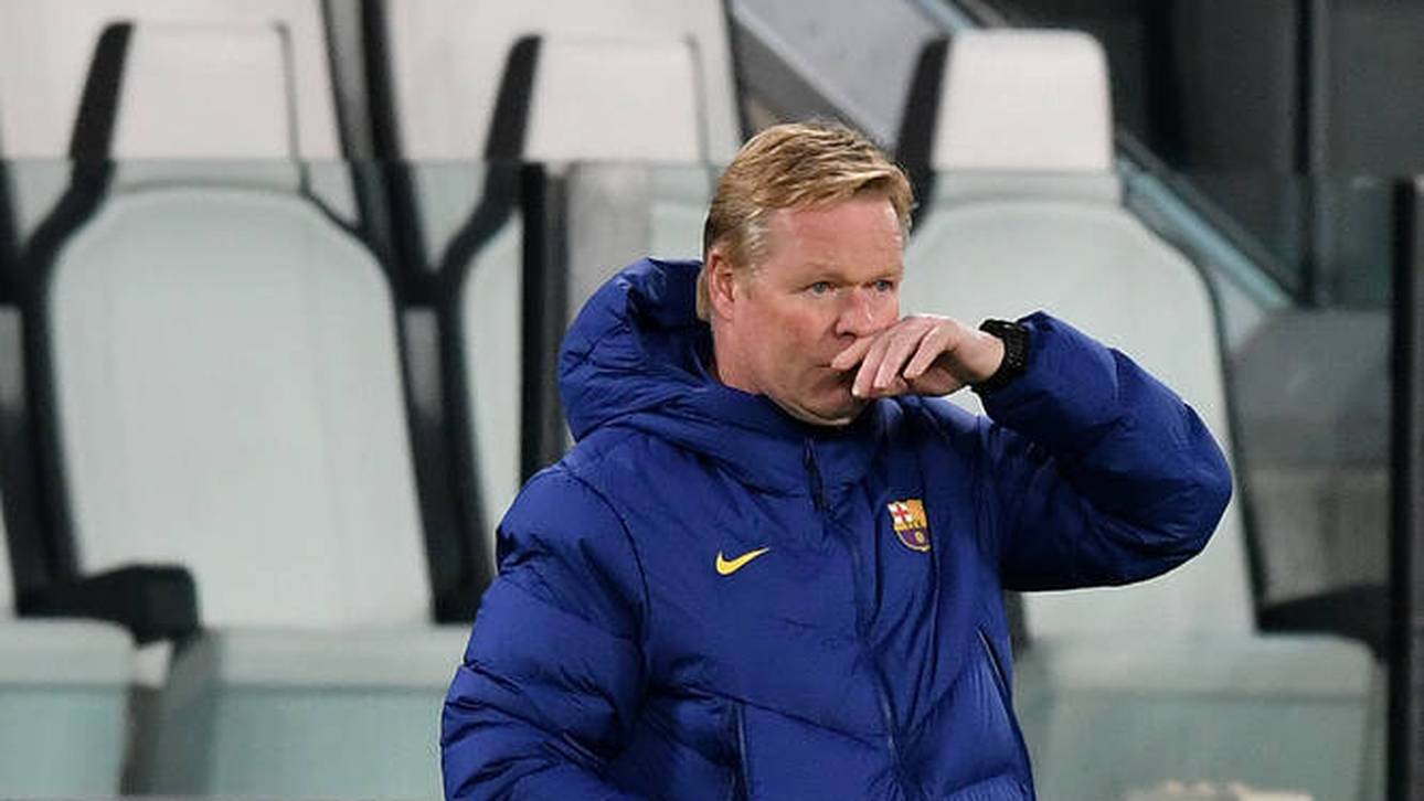 Barca-Trainer Koeman droht Sperre