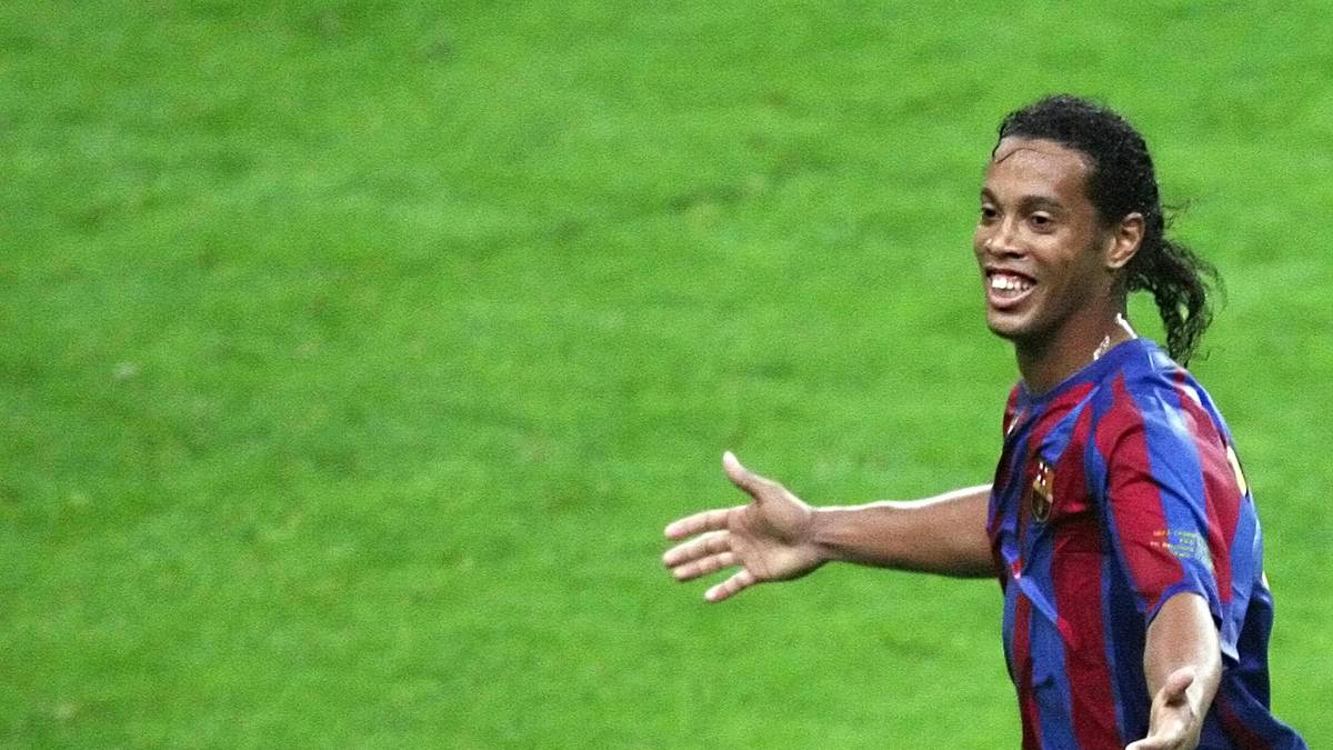 Während seiner Zeit bei Barca erzielte er 94 Tore und gewann zwei aufeinander folgende Ligatitel - und vor allem die Champions League 2006. 2004 wurde er als Weltfußballer ausgezeichnet