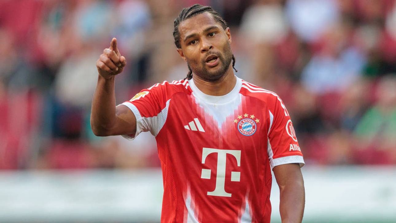 Serge Gnabry ist optimistisch, was seine Zukunft beim deutschen Rekordmeister angeht
