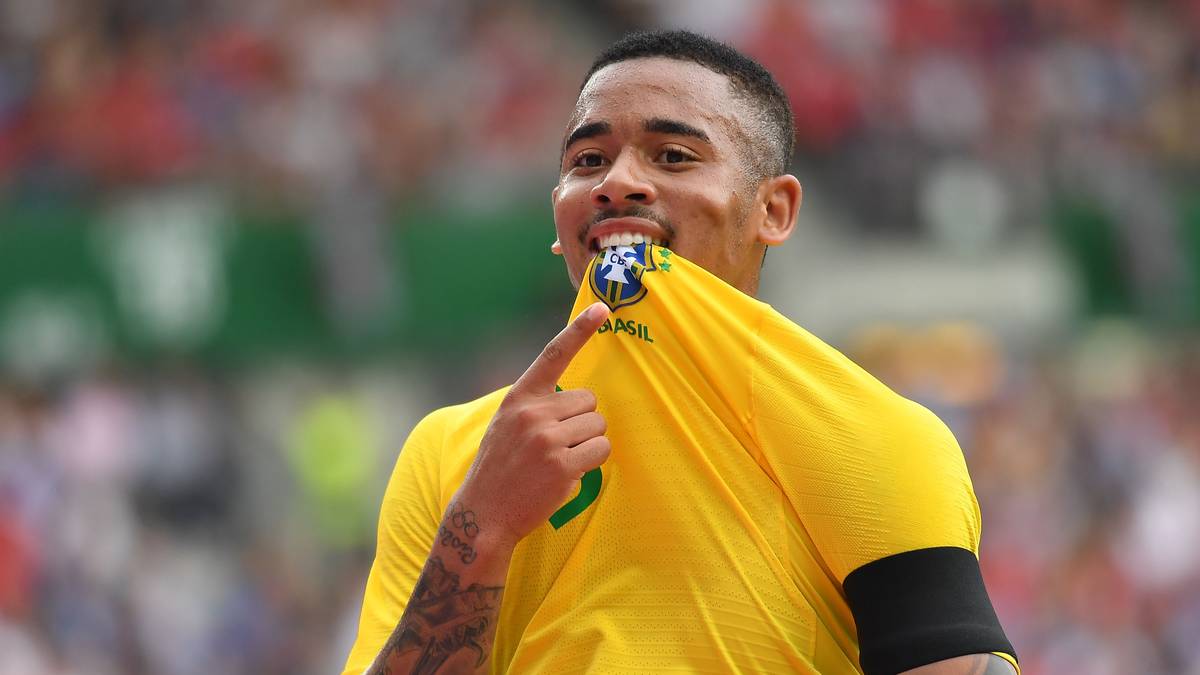 Jesus stellte bereits bei Olympia 2016 sein Können unter Beweis. In Brasiliens Nationalmannschaft soll er an der Seite von Neymar für Tore sorgen