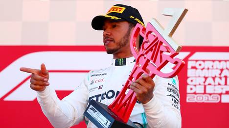 Lewis Hamilton gewann den Großen Preis von Spanien