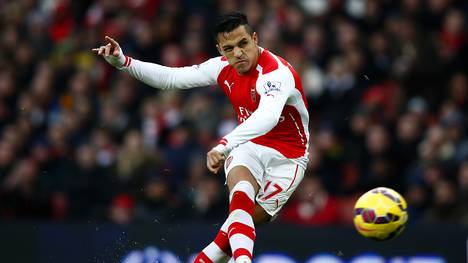 Alexis Sanchez ist derzeit noch beim FC Arsenal unter Vertrag