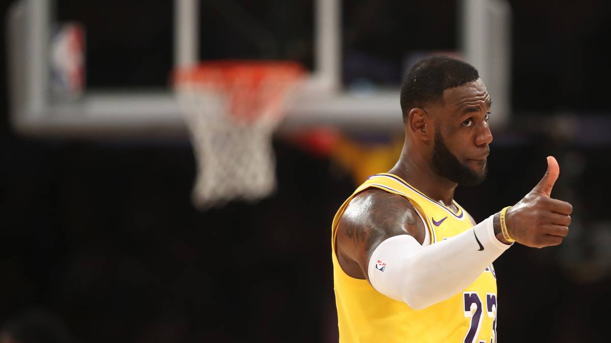 PLATZ 1: LeBron James (Los Angeles Lakers)