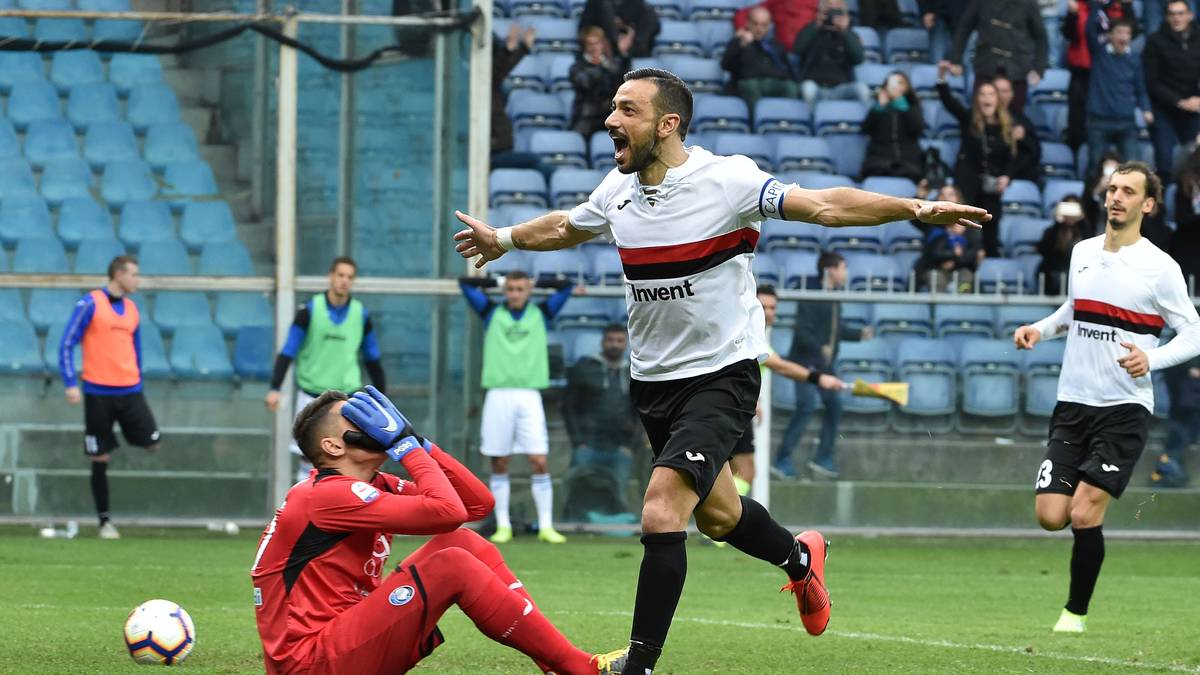 PLATZ 3: Fabio Quagliarella (Sampdoria Genua, Italien) mit 52 Punkten (26 Tore)