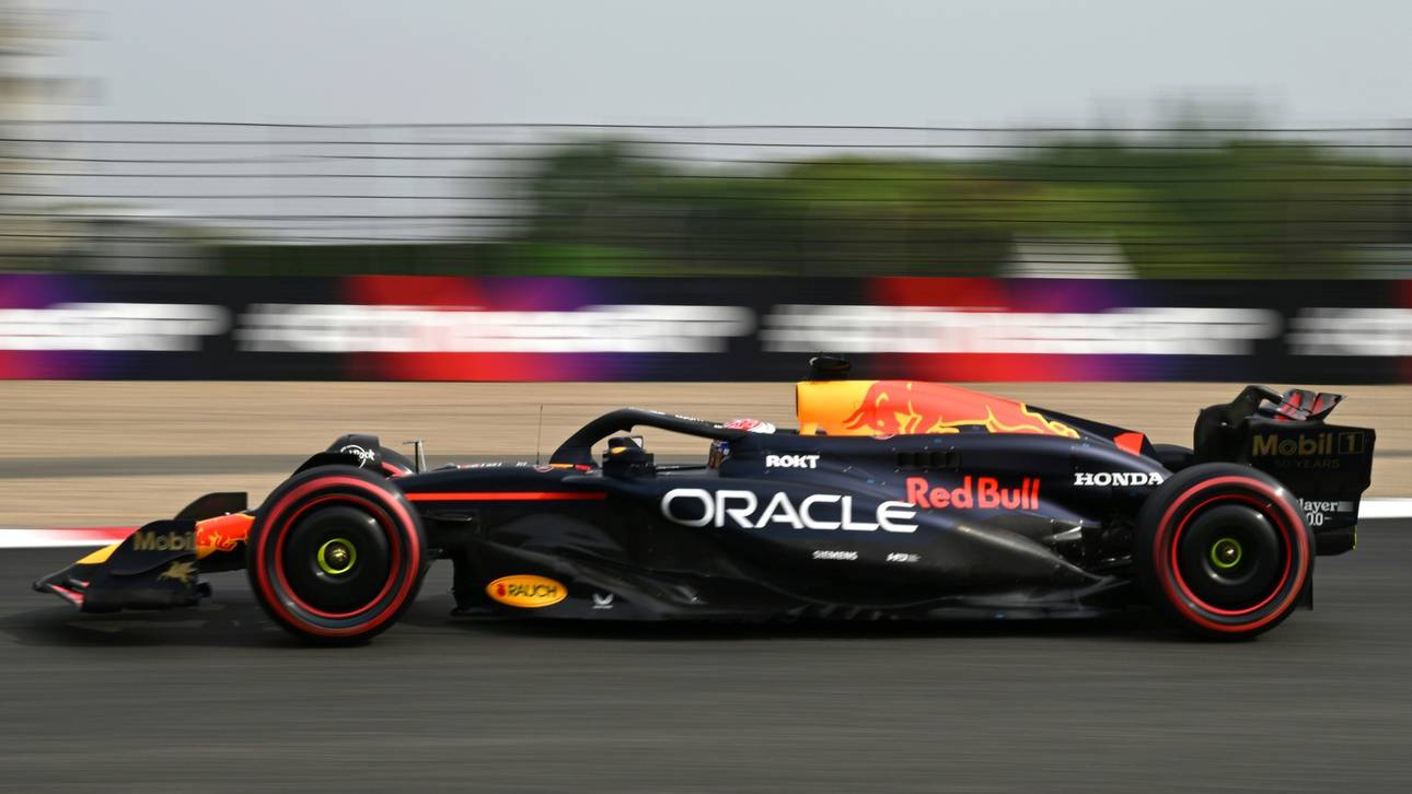 Formel 1: Verstappen auch in China auf der Pole Position