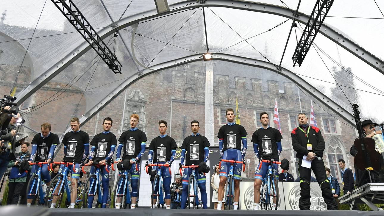 Gedenkminute vor Flandern-Rundfahrt