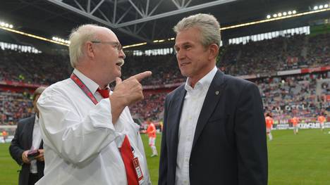 2012 kreuzten sich die Wege zwischen Jupp Heynckes als Bayern-Trainer und Wolf Werner als Manager bei Fortuna Düsseldorf