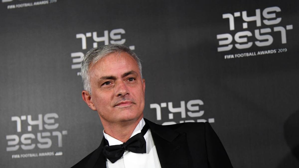 Jose Mourinho, der seit seiner Entlassung bei Manchester United im Dezember 2018 ohne Verein ist, wollte diesen besonderen Abend ebenfalls nicht verpassen