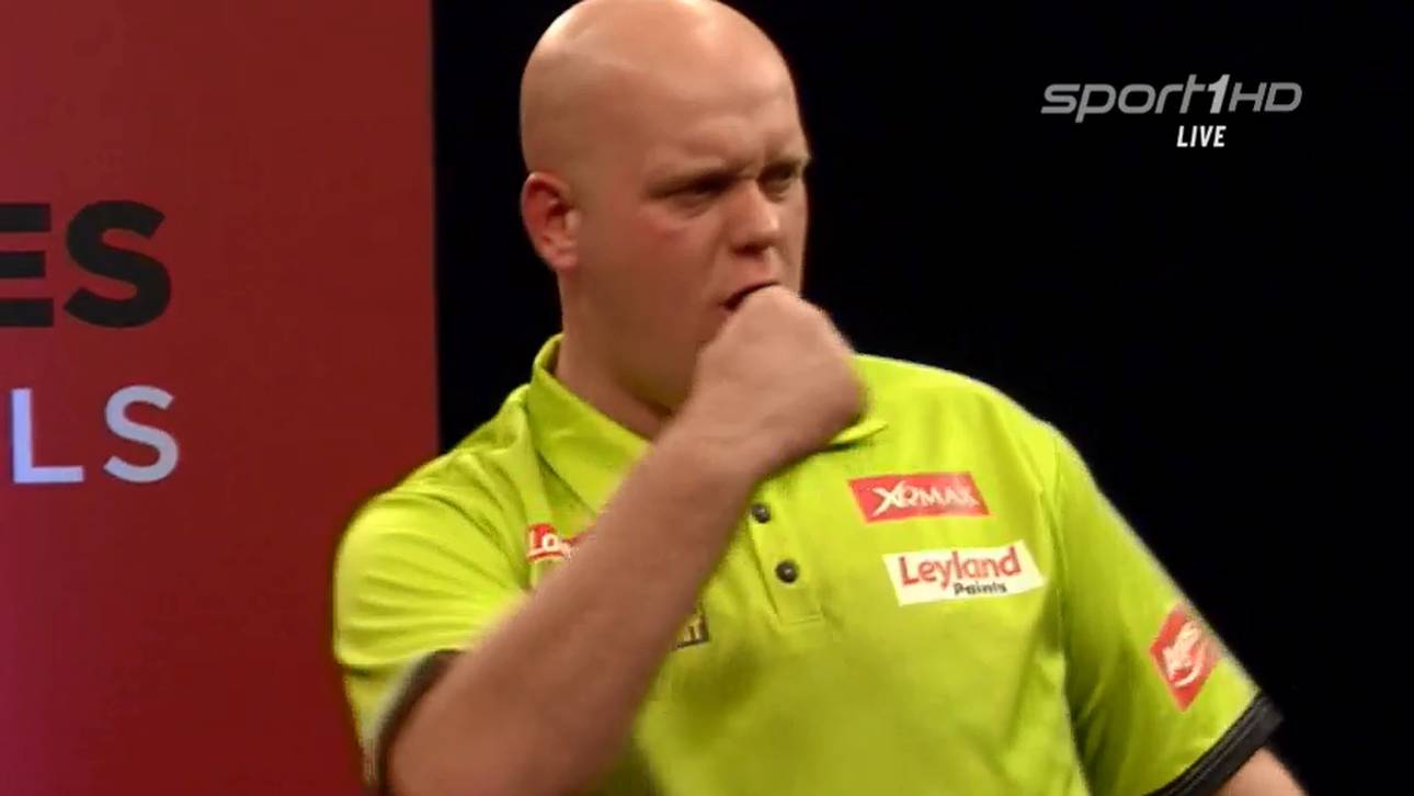 Van Gerwen im Finale – Taylor raus