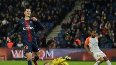 Julian Draxler stand gegen Montpellier in der Anfangsformation