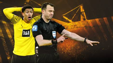 Nach der Niederlage des BVB gegen den FC Bayern kritisiert Jude Bellingham Schiedsrichter Felix Zwayer deutlich und macht eine Anspielung auf dessen Vergangenheit. 
