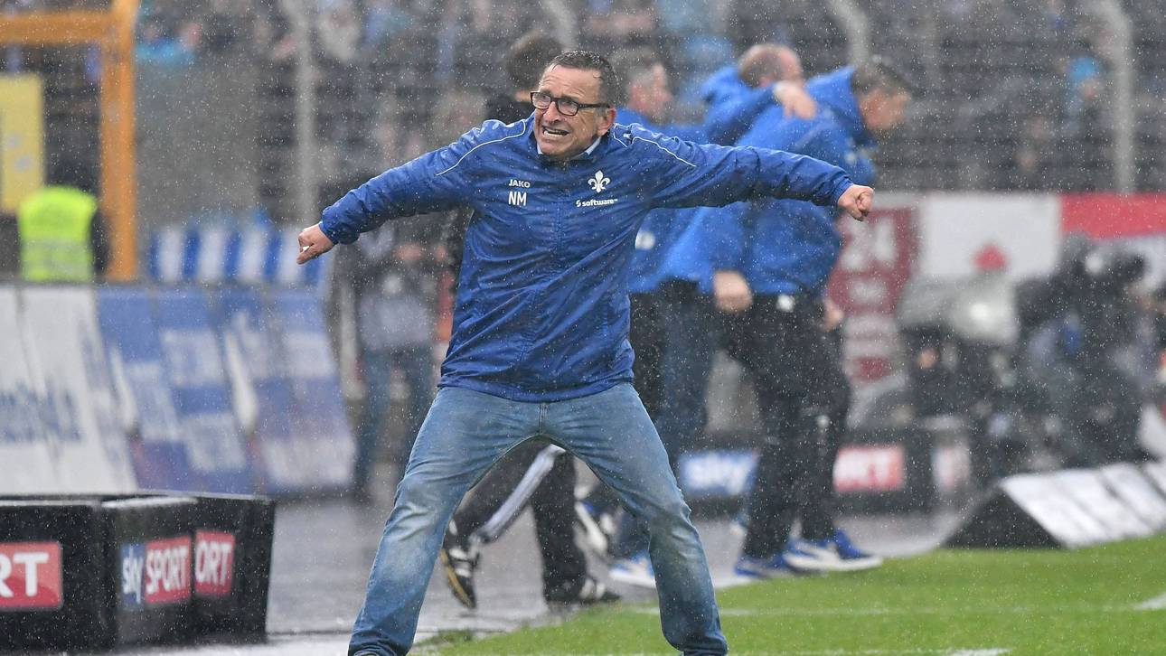 Meier springt Schiri beim Jubeln an