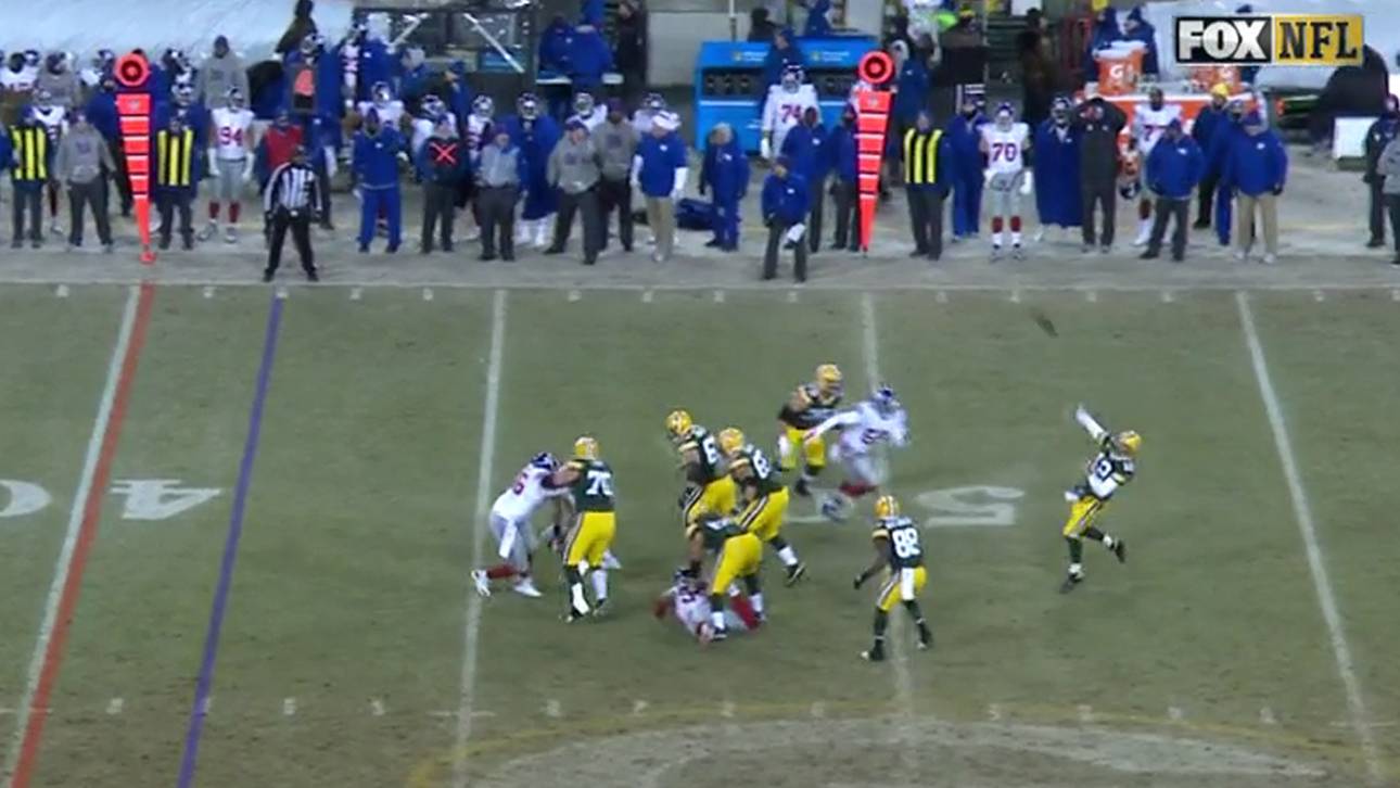 Rodgers‘ Hail-Mary-Pass im Video