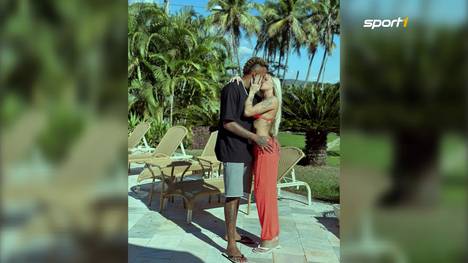 Real-Star Eder Militao macht seine Beziehung zu Cássia Lourenco mit einem Instagram-Post öffentlich. 