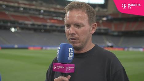 Vor seinem ersten WM-Spiel als Trainer hat Julian Nagelsmann seine letzten Eindrücke zum Gegner, der Aufstellung und dem Anruf vom Bundeskanzler geschildert. 