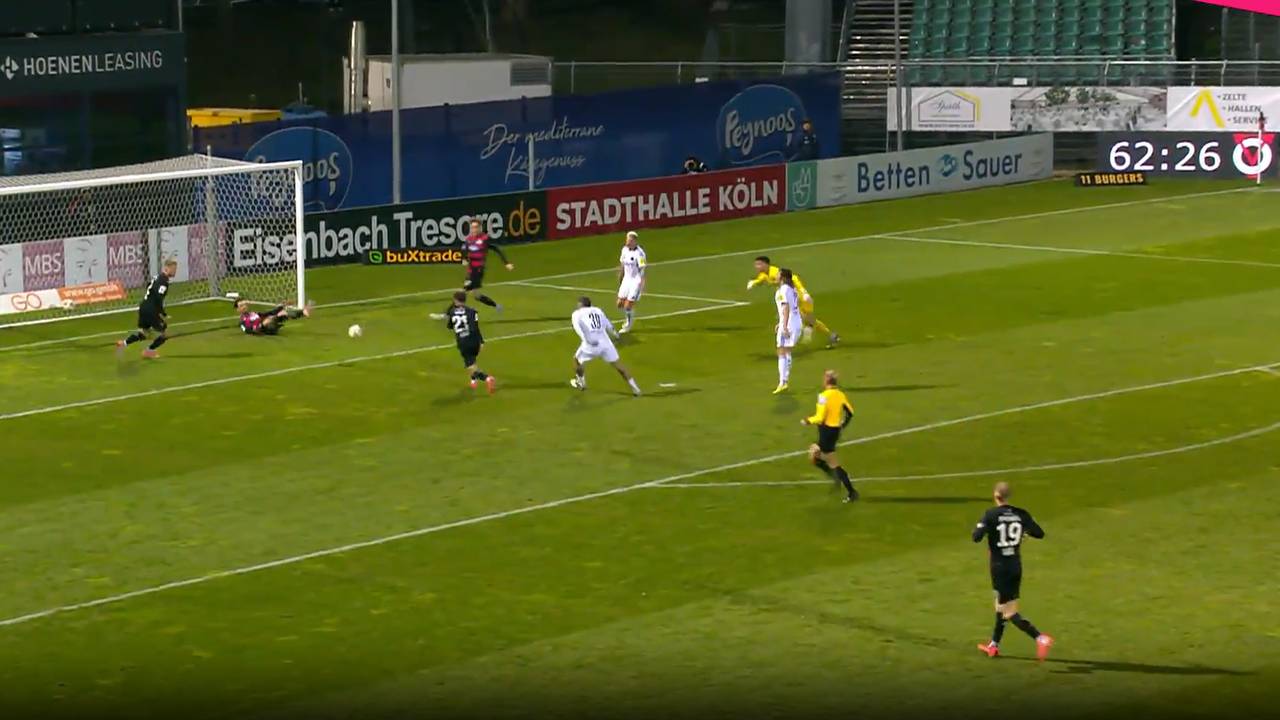 Viktoria Köln - Saarbrücken | Highlights der 3. Liga im Video