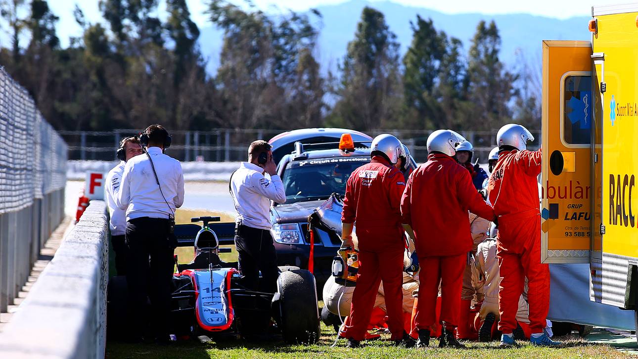 Wind offenbar schuld an Alonso-Crash