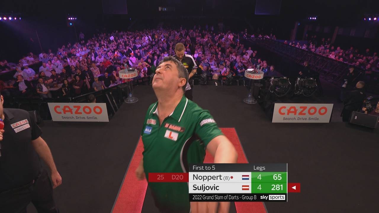 Grand Slam of Darts: Fernduell ums Weiterkommen in der Gruppe B