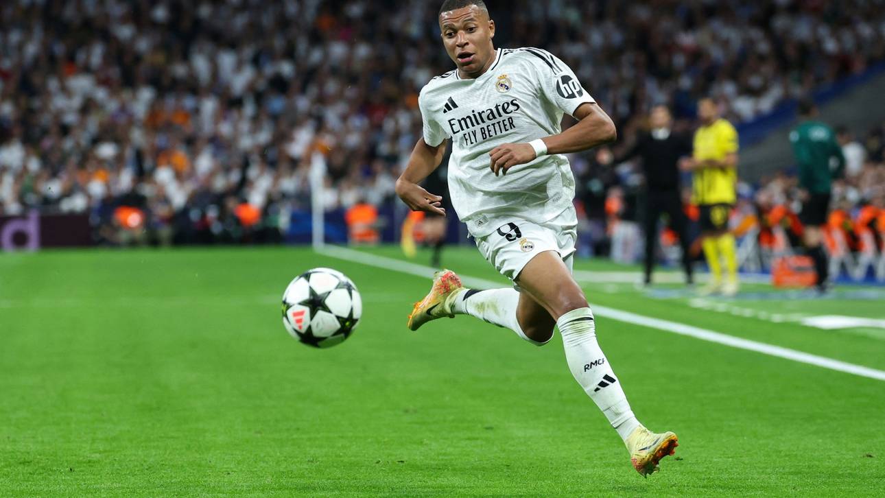 Kylian Mbappé läuft jetzt für Real Madrid auf