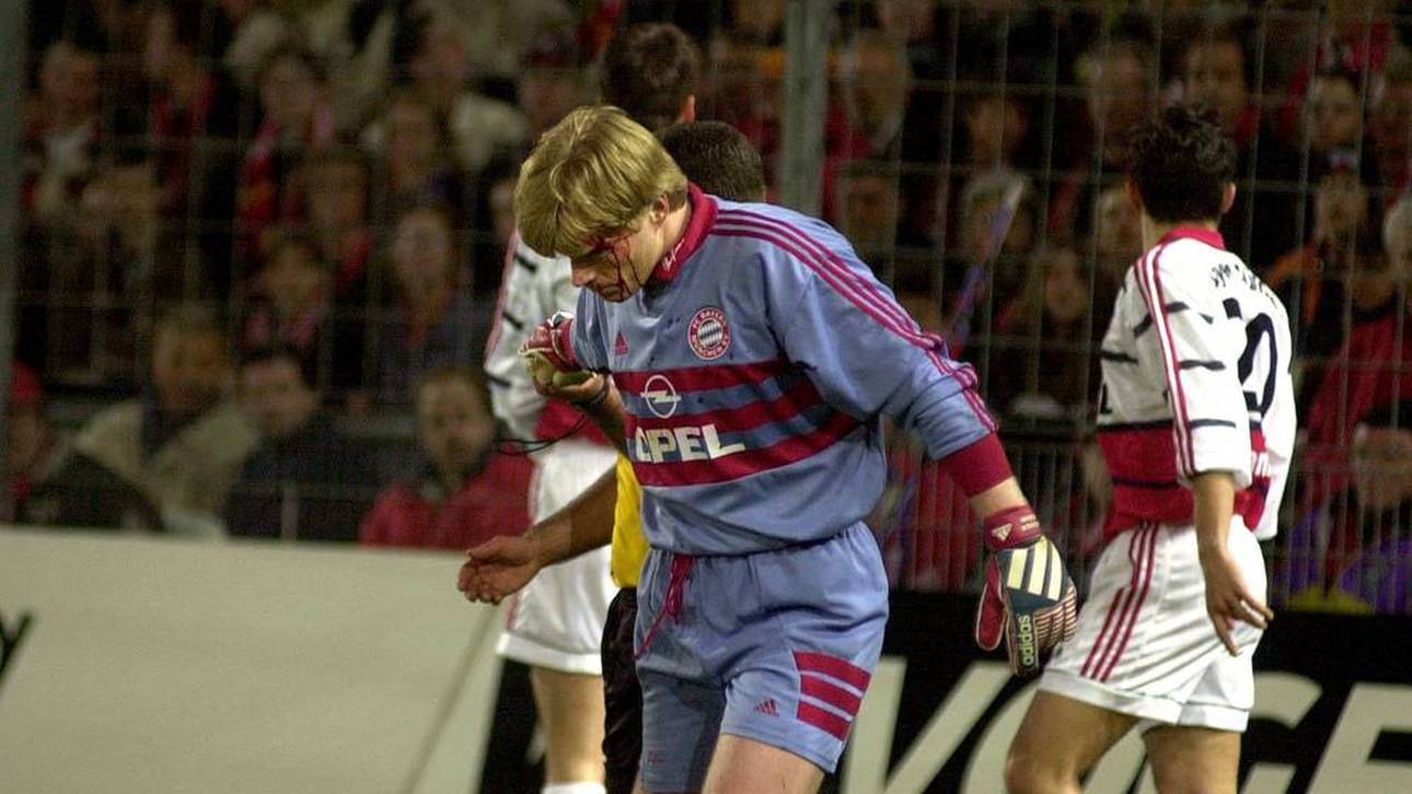 Oliver Kahn wurde einst als Bayern-Torhüter von einem Golfball am Kopf getroffen 